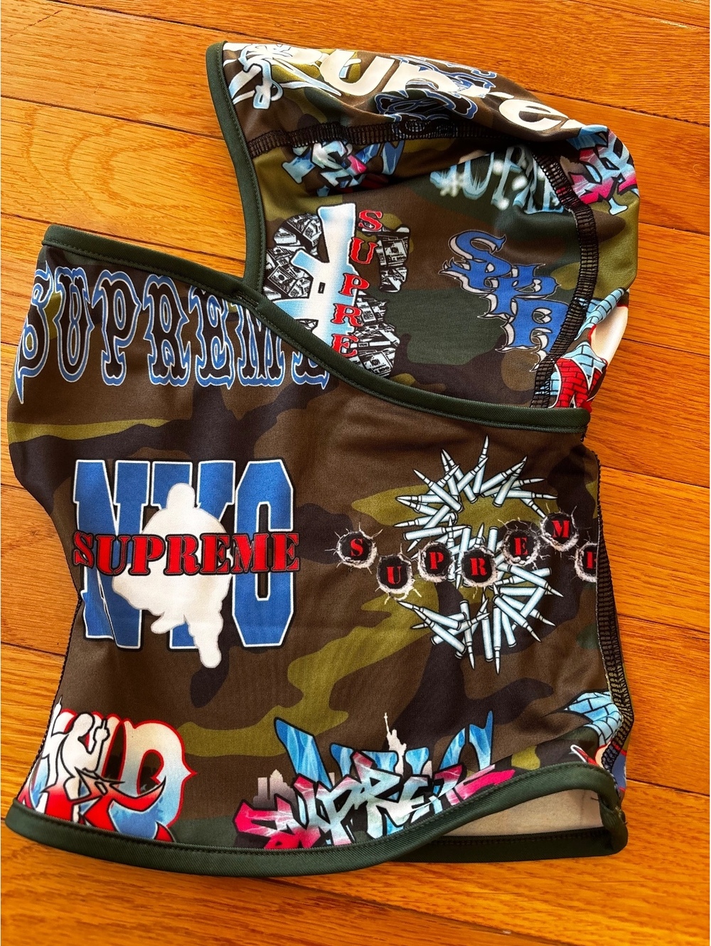 Supreme Flash Lightweight Balaclava in Camo Print